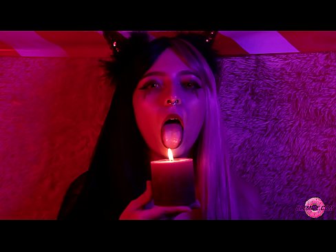❤️ Blowjob na-anụ ọkụ n'obi sitere na Sexy Succubus nwere mmezu ọnụ ❤️ Anal video